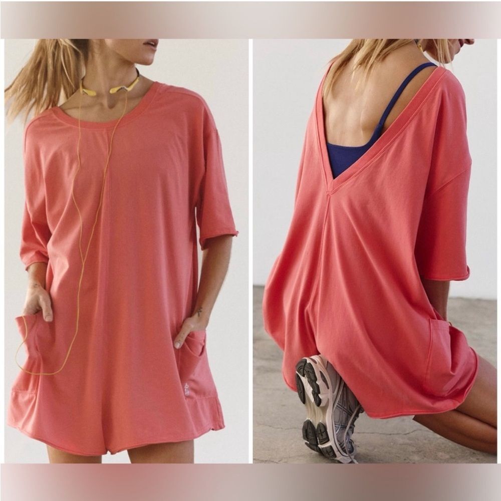 NWT Free People FP Movement Hot Shot Tee
Romper - washed black - XS, S, M, L - Picture 2 of 4